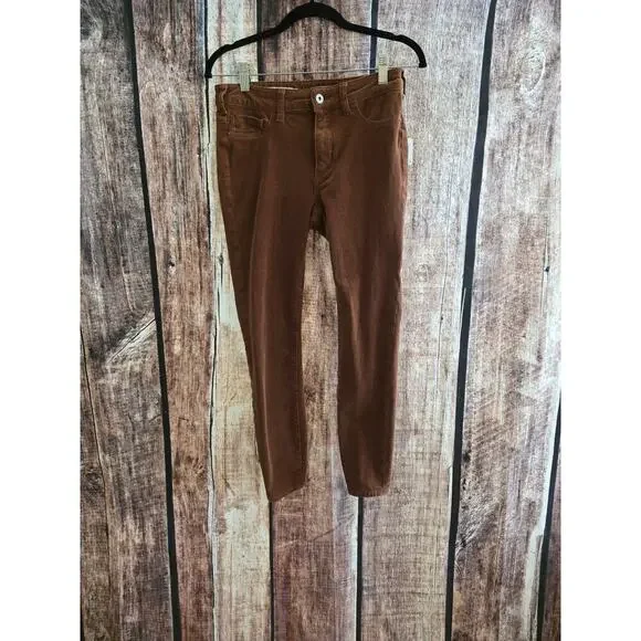 Pilero and the Letterpress Anthropologie Size UK8USA 27 High Rise Skinny Pant - Picture 2 of 7